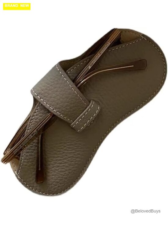 Soft Leather Glasses Case Holder Slim Sunglasses Pouch Portable Eyewear Sleeve main image 5